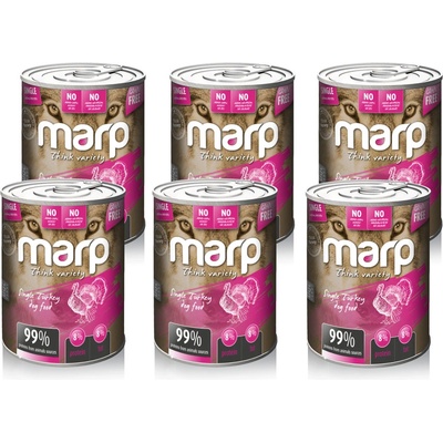 Marp Variety Single Turkey krůta 6 x 400 g
