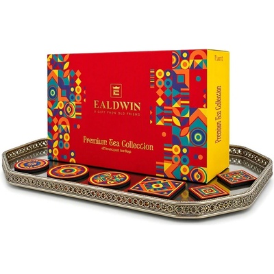 Ealdwin Majestic Red Collection 40 sáčků kolekce čajů 67,5 g