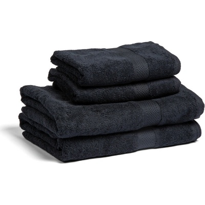 Lord Nelson ručník pro hosty Fairtrade Towel 30 30 x 50 cm černá