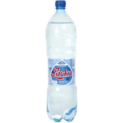 Lucka Pramenitá voda perlivá 6 x 1,5 l