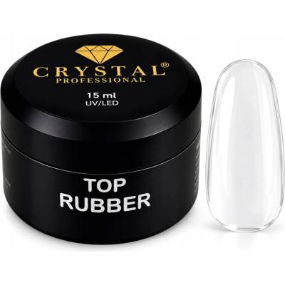 Top Rubber No Wipe (UV Filtry) 15 ml CRYSTAL PROFESSIONAL Bez Výpotku (UV Filtry)