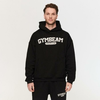 GymBeam Mikina Varsity Black