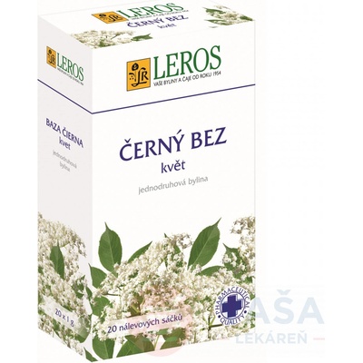 Leros Kvet bazy čiernej porciovaný 20 x 1 g