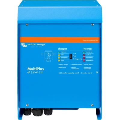 Victron Energy MultiPlus-II 48V/5000VA/70A-50A PMP482505010 – Hledejceny.cz