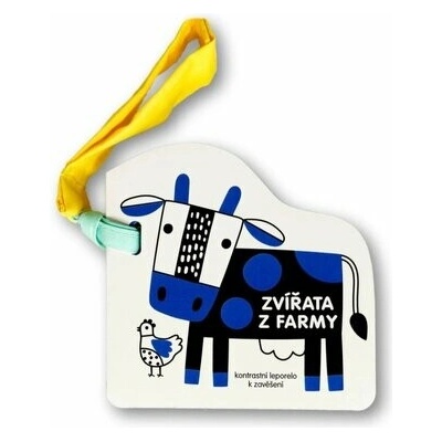 Zvířata z farmy - Kontrastní leporelo k zavěšení