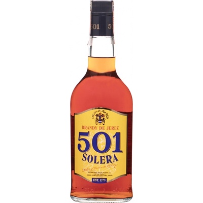 Brandy 501 Solera 36% 0,7 l (holá láhev)