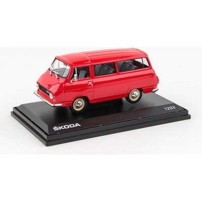 Abrex škoda 1203 1974 Červená světlá 1:43