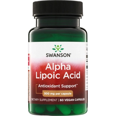 Swanson Alpha Lipoic Acid 300 mg 60 kapsúl