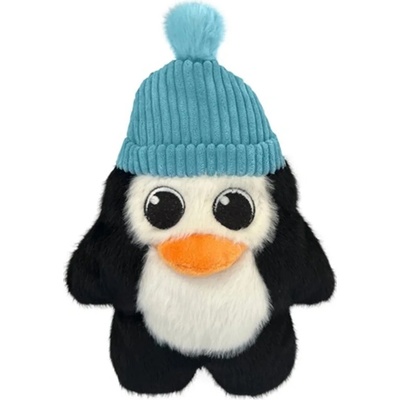 Kong Holiday Snuzzles vianočný plyšový tučniak 16 cm