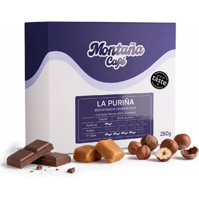 Montaña Café La Puriña bez kofeinu zrnková 250 g – Hledejceny.cz