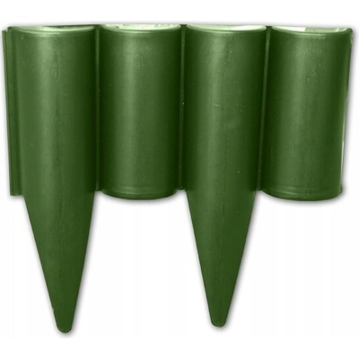 BRADAS Plastový obrubník - palisáda 2,5m, 225mm, zelená PALGARDEN