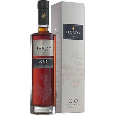 Hardy XO Fine Champagne Cognac 40% 1 l (holá láhev)