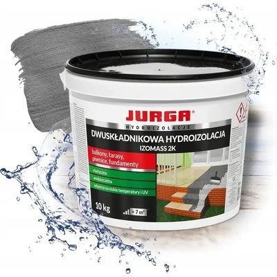 Izolace Jurga fólie dvousložková hmota 2k 10 kg
