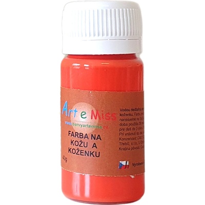 Artemiss Farba na kožu a koženku 64 oranžová 250 g