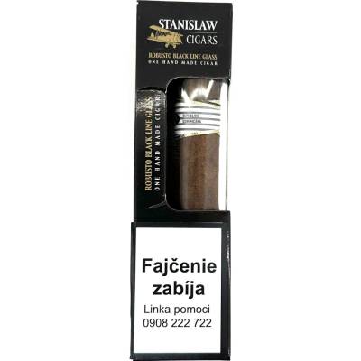 STANISLAW ROBUSTO BLACK LINE GLASS 1ks Cigara