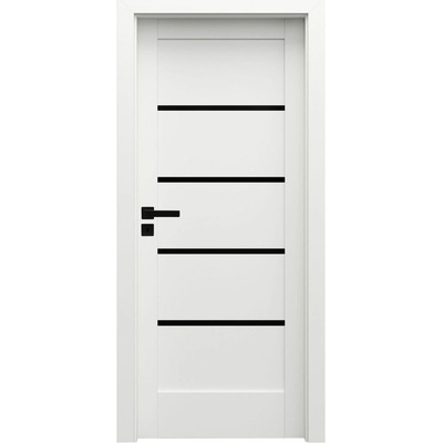 Porta doors Verte Home presklené biele 80 P SCWHG40P08DBI0SZ3KAB00
