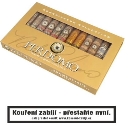 Perdomo Connoisseur Sampler Connecticut 12 ks