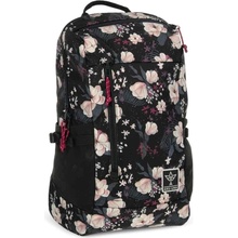 Ars Una batoh Flowery černá