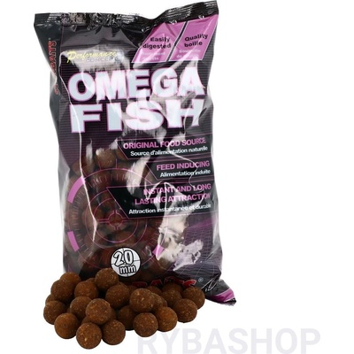 STARBAITS Boilies Omega Fish 1 kg 20 mm