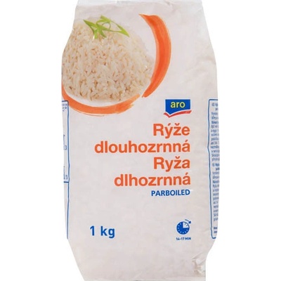 ARO rýže dlouhozrnná parboiled 1 kg