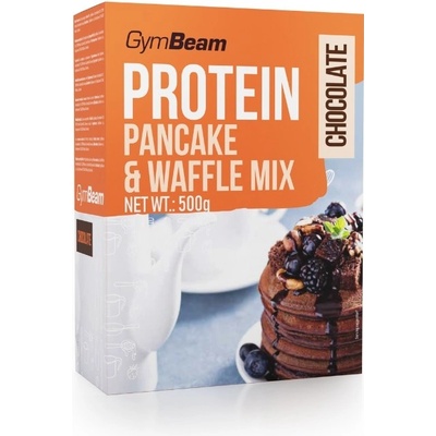 GymBeam Proteínové palacinky Pancake & Waffle Mix 500 g čučoriedky