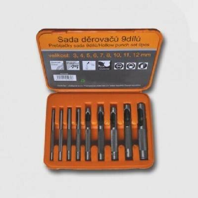 Sada dierovačov 9ks plastový box