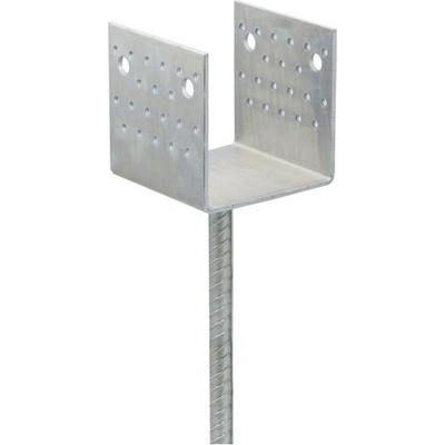 Domax Patka Sloupku "U" Široká Zn Pss - 101 x 125 x 100 x 4mm Pss 100 mm – Hledejceny.cz