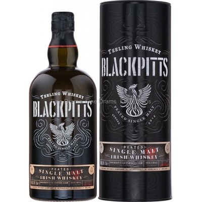 Teeling Blackpitts Peated Single Malt 46% 0,7 l (tuba)