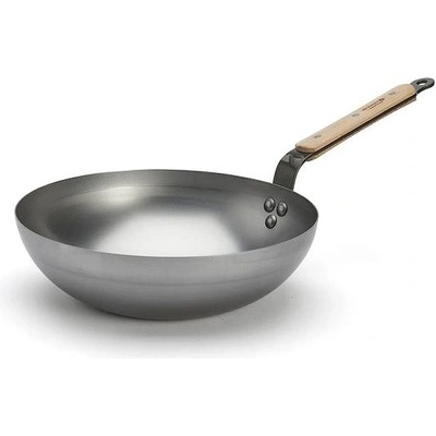 de Buyer 5717.28 Mineral B Bois Wok 28 cm
