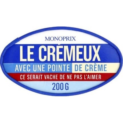 Monoprix Sýr Le crémeux 200 g