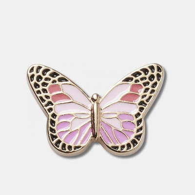 Odznáček Jibbitz – Pink Elevated Colorful Butterfly – Hledejceny.cz