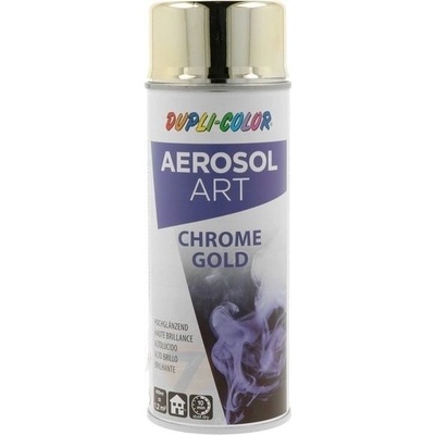 Dupli Color ART CHROME Gold lesklá farba v spreji 400 ml