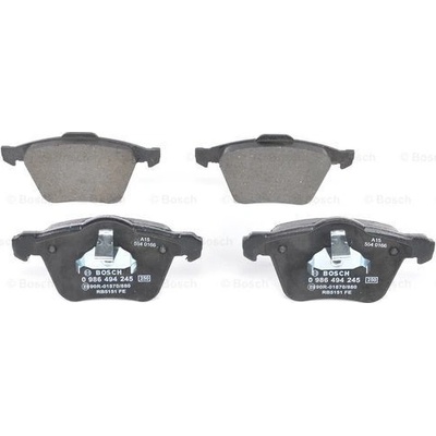 BOSCH Sada brzdových platničiek kotúčovej brzdy 0986494245