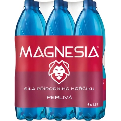 Magnesia Přírodní perlivá multipack 6 x 1,5 l