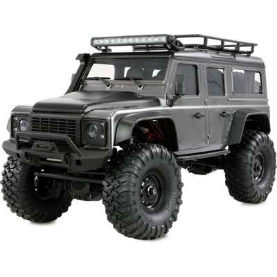 AMEWI Trade e.K. RC Crawler AMXRock D90 Scale 4WD RTR LED rampa šedý 1:16