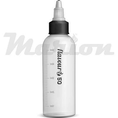 Flavourit Prázdná lahvička s twist uzávěrem a ryskou 50ml – Hledejceny.cz