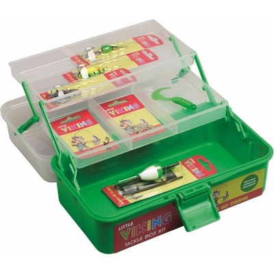 Kinetic Kufrík Little Viking Tackle Box Kit Green
