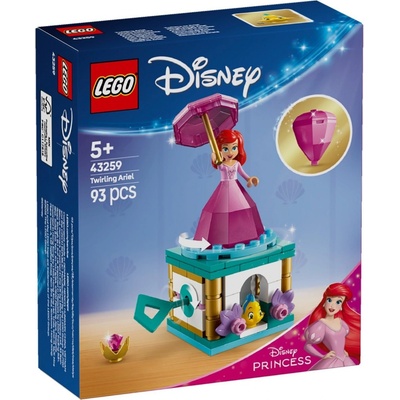 LEGO® Disney Princess 43259 Točiaca sa Ariel