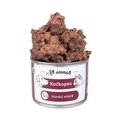 All Animals kočkopes Hovězí mleté 200 g