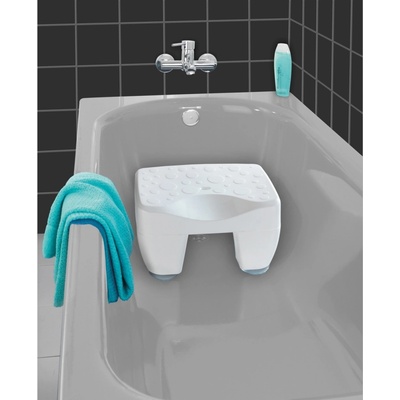 Wenko Stolička do vany Secura nosnost 150 kg plast 40 cm x 21 cm x 31 cm bílá