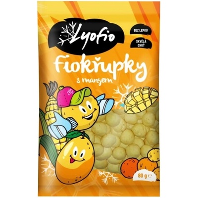 Lyofio Kukuřičné křupky mango 80 g – Hledejceny.cz