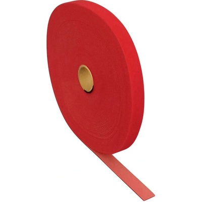 FASTECH® T0601013391125 pásek se suchým zipem ke spojování háčková a flaušová část (d x š) 25000 mm x 10 mm červená 25 m