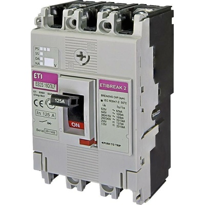 ETI Kompkatní EB2S 160/3LF 125A 3p