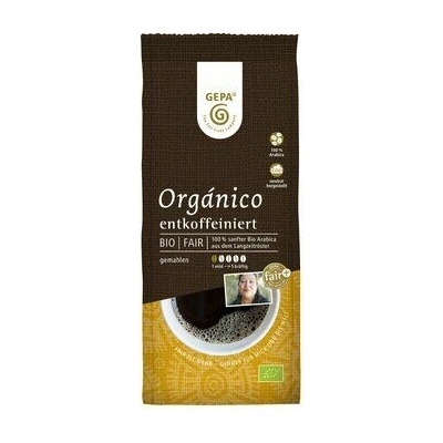 GEPA Káva Orgánico bez kofeinu mletá 250 g