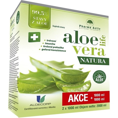Pharma Activ AloeVeraLife Natura 2 x 1000 ml
