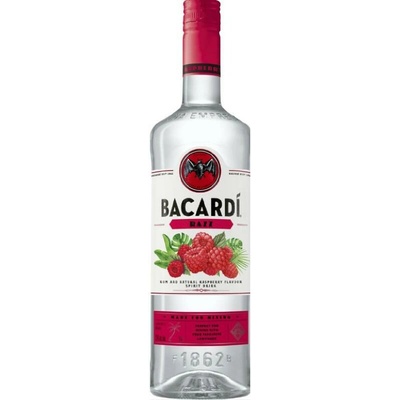 Bacardi Razz 27% 1 l (čistá fľaša)