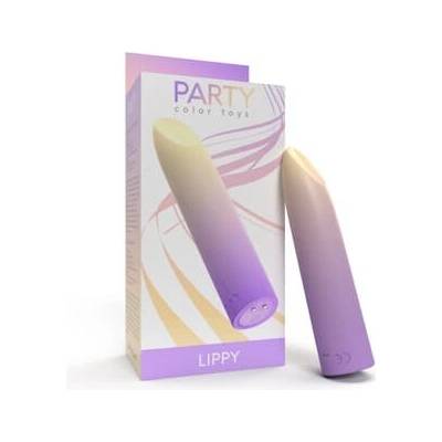 Party Color Toys Lippy Vibrujúci Bullet