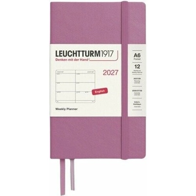 Dusty Rose Pocket A6 Týdenní 2027