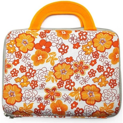 SOLEX Brašňa na notebook 10" WERIGAB oranžové kvety 30068