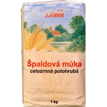 Vince BIO Špaldová múka celozrnná - polohrubá 1 kg